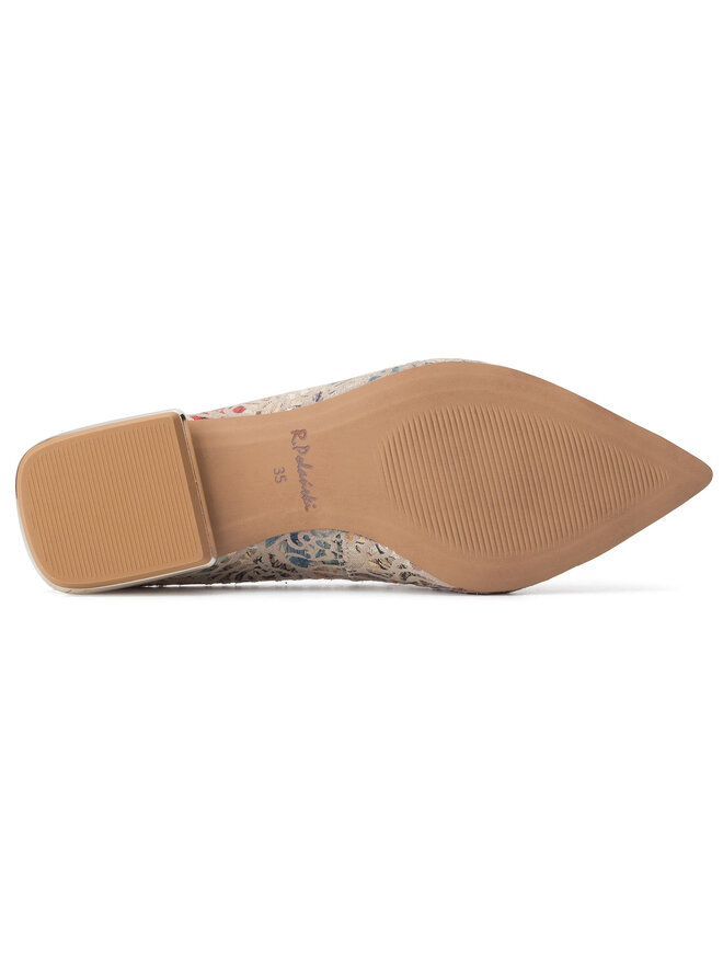 R.Polański Pantoletten R.Polański 1013 Beige