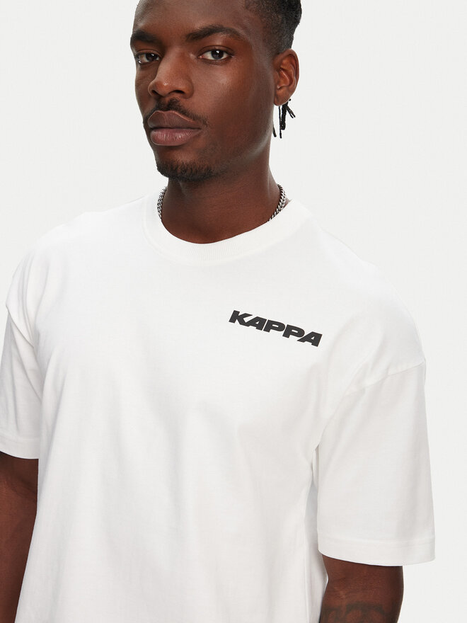 Kappa Kappa Marškinėliai Nyle 351S5GW Balta Regular Fit