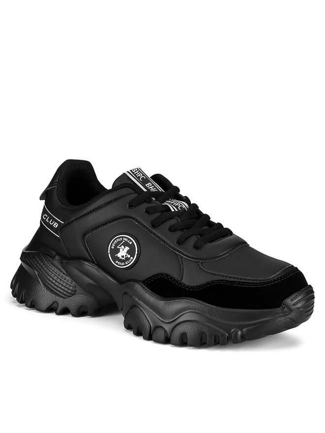 Beverly Hills Polo Club Sneakersy Beverly Hills Polo Club WFA3160-1 Čierna