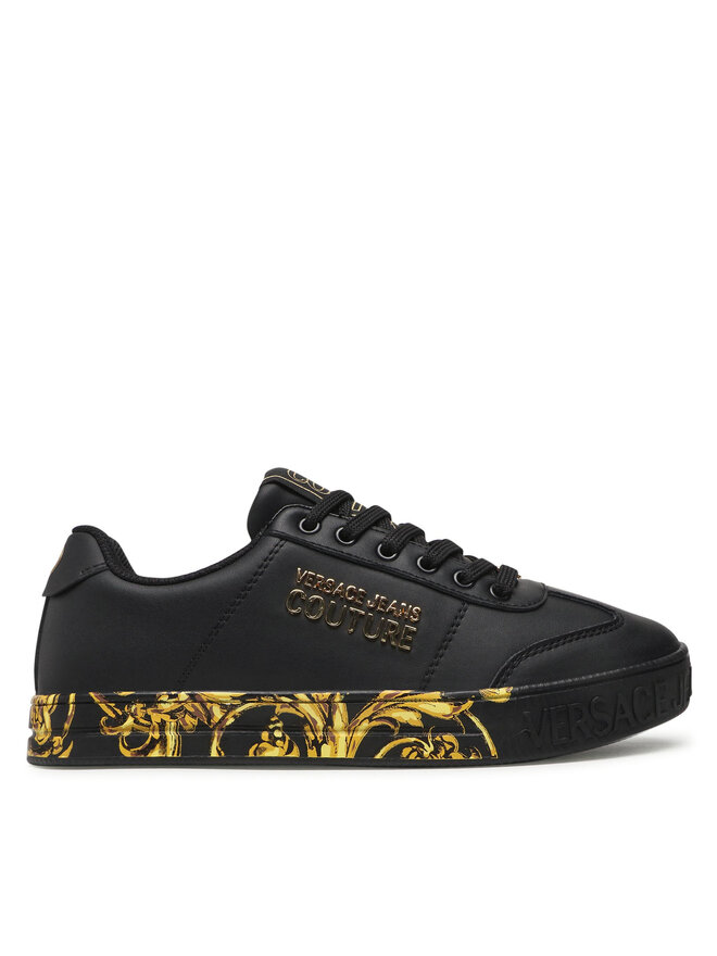 Versace Jeans Couture Снікерcи Versace Jeans Couture 72YA3SK6 Чорний
