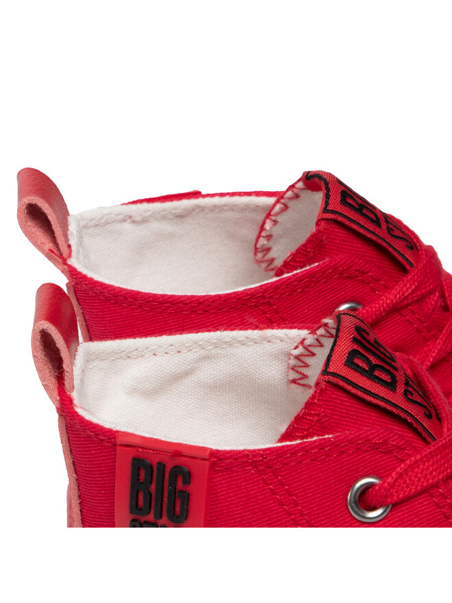 Big Star Shoes Trampki Big Star Shoes JJ274128 Czerwony