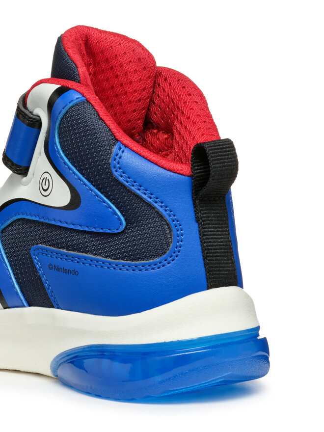 Geox Sneakersy Geox J Ciberdron Boy J46LBJ 054FU C4226 M Tmavomodrá