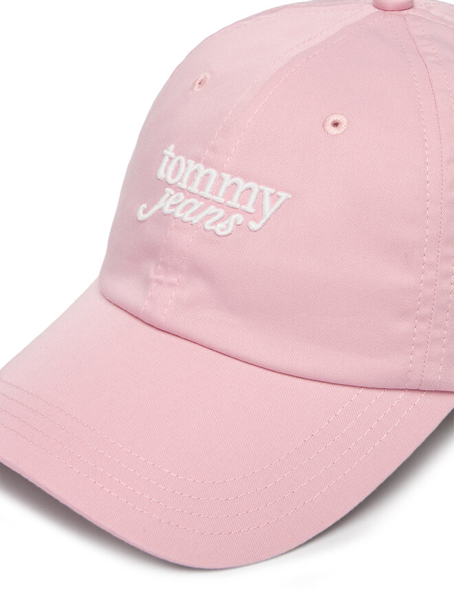 Tommy Jeans Cap Tommy Jeans Scri AW0AW18358 Rosa