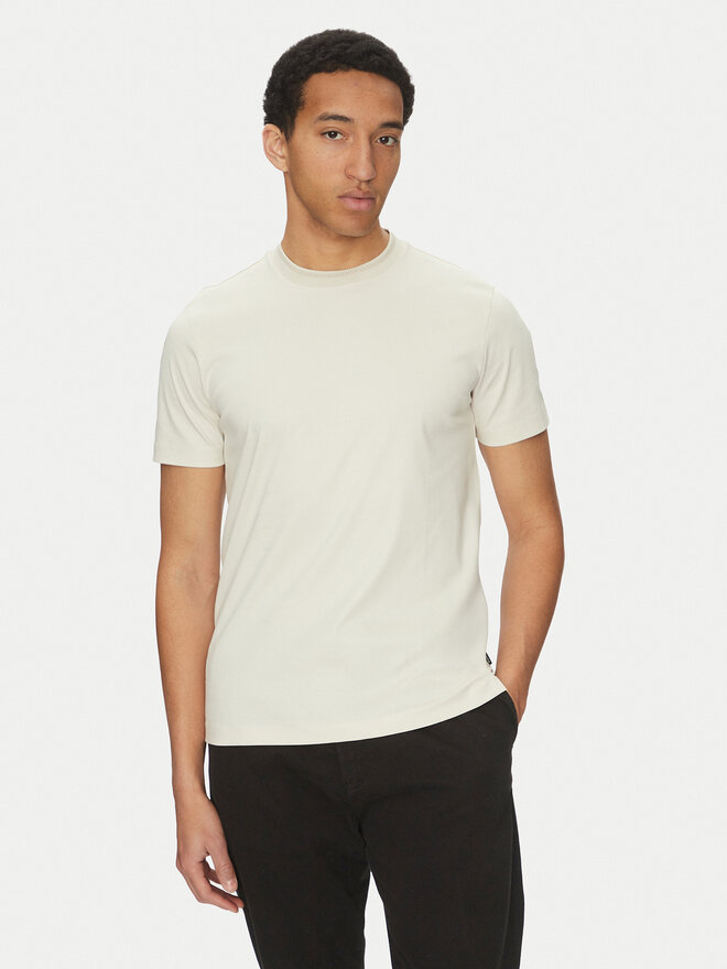BOSS BOSS Camiseta H-Tessler 199 50531793 Écru Slim Fit