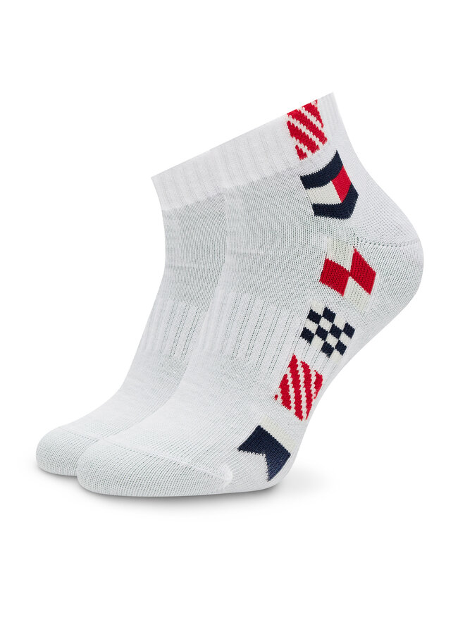Tommy Hilfiger Σετ ψηλές κάλτσες παιδικές 2 τεμαχίων Tommy Hilfiger 701229874 Λευκό