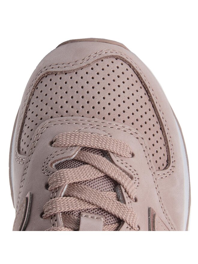 Sneakers New Balance WL574NBM Rose chaussures