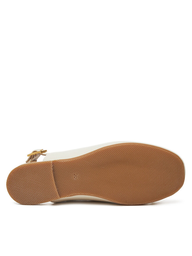 Tommy Hilfiger Sandále Tommy Hilfiger Ballerina Chanel T4A3-33929-0206 S Écru