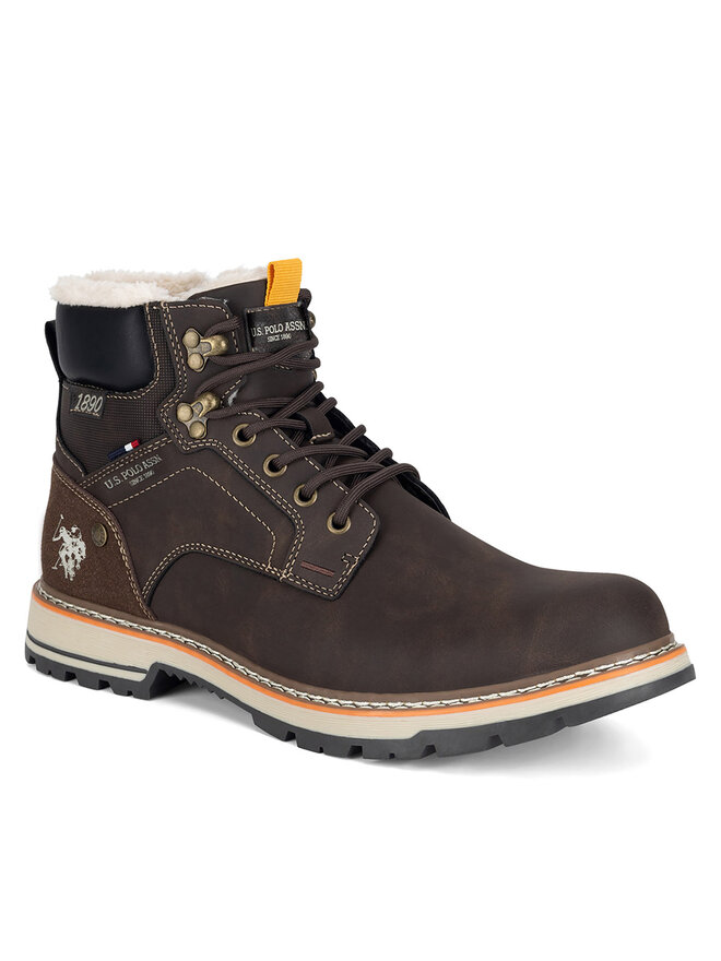 U.S. Polo Assn. Botines planos U.S. Polo Assn. YURIY001M/DYH1 Marrón