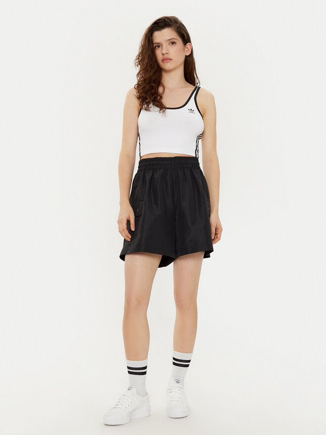 adidas adidas Felső adicolor 3-Stripes JD4613 Fehér Slim Fit