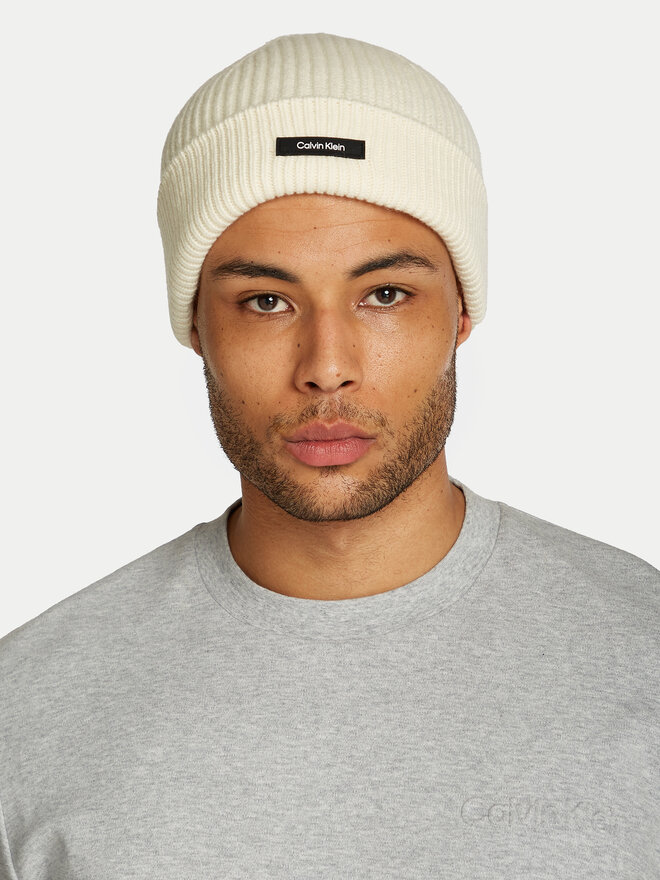 Calvin Klein Cepure Calvin Klein Docker K50K512360 Écru
