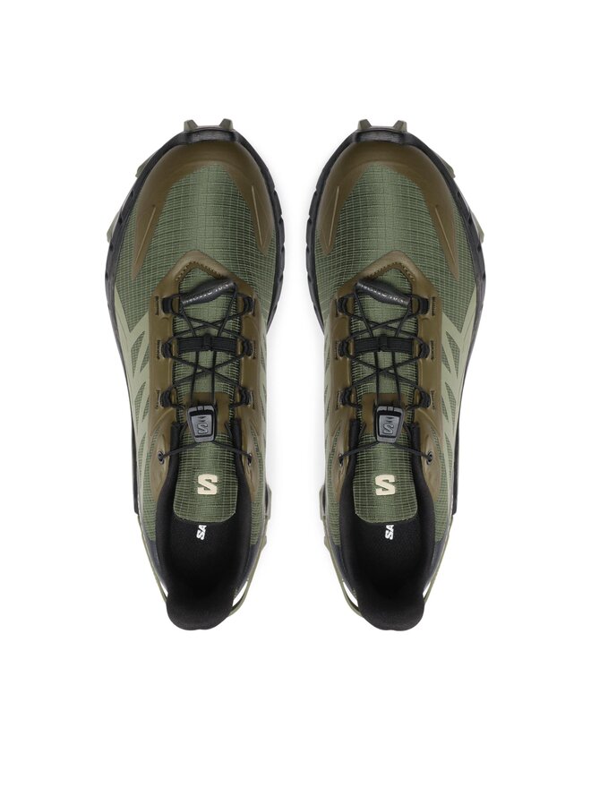 Salomon Běžecké boty Salomon Supercross 4 L47205100 Khaki