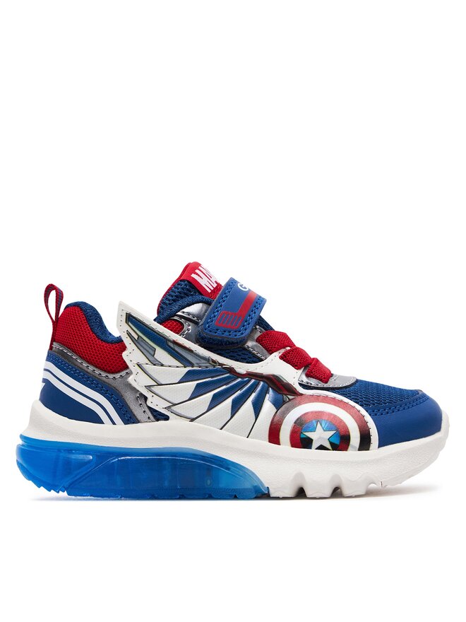 Geox Сникърси Geox J Ciberdron Boy J45LBB 01454 C0200 M Син