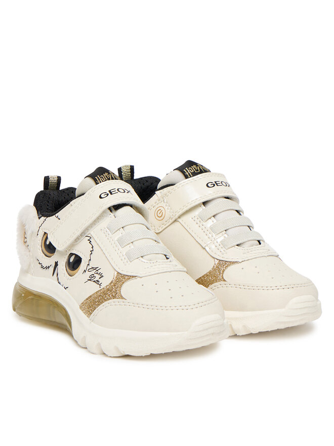 Geox Sneakersy Geox J Ciberdron J56LPA 0BCKN C1M2U M Écru