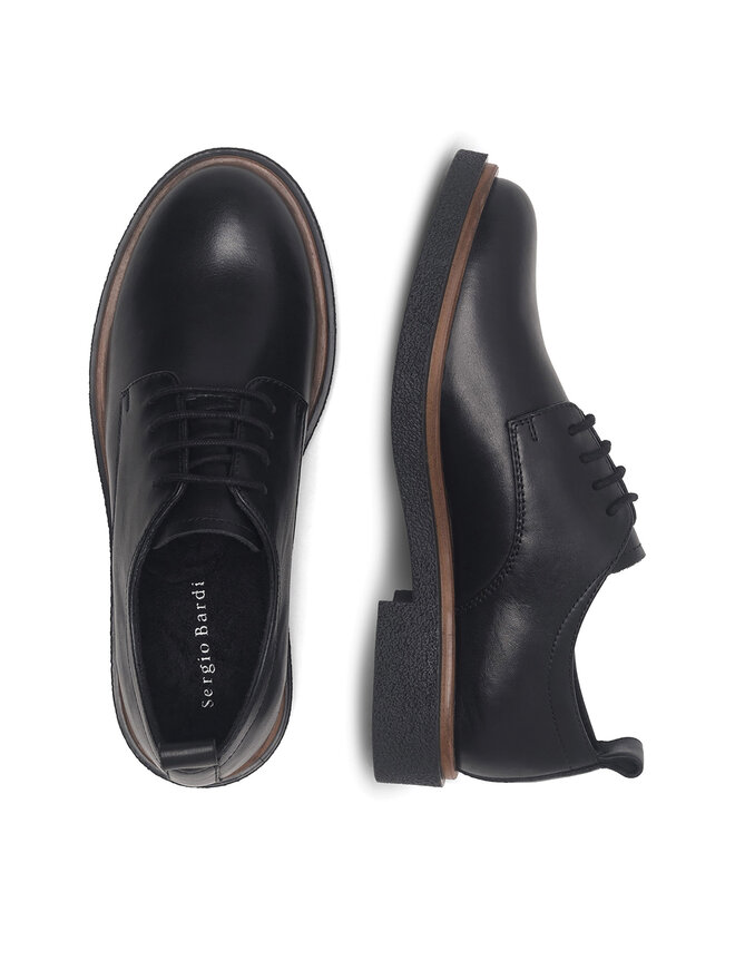 Sergio Bardi zapatos Oxford Sergio Bardi KAP-C1049-01SB Negro
