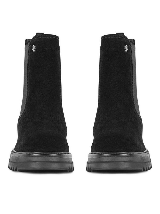 MEXX Kotníková obuv s elastickým prvkem MEXX MX/004C-WB Černá