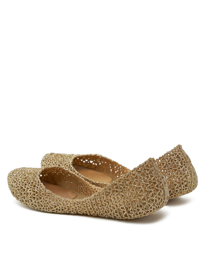 Melissa Μπαλαρίνες Melissa Campana Papel VII Ad 31512 Χρυσό
