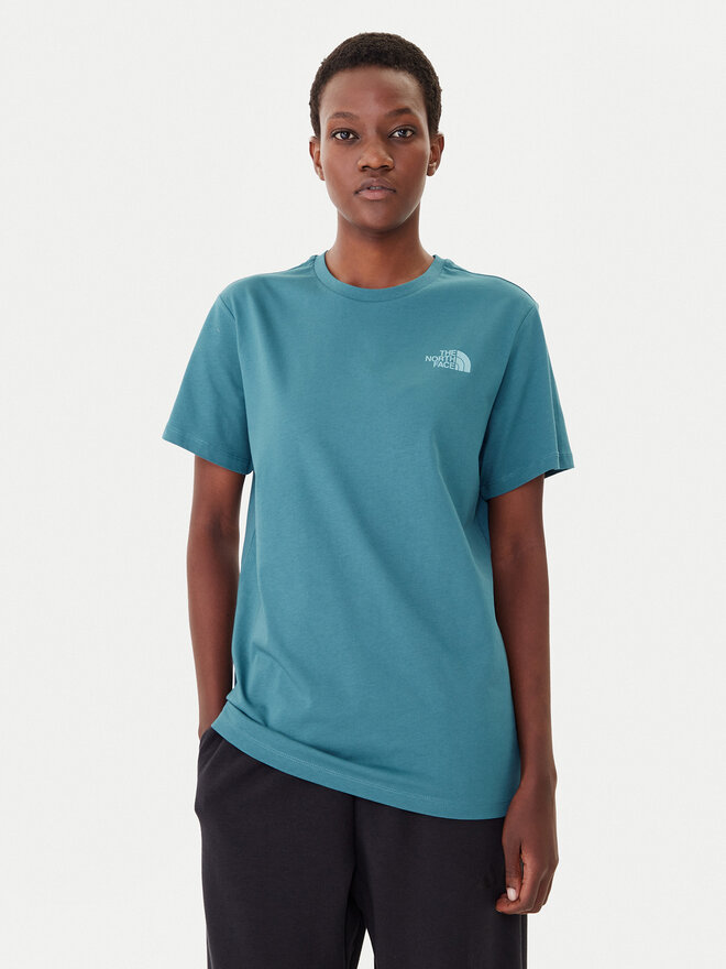 The North Face The North Face T-Shirt Redbox NF0A87NK Blau Relaxed Fit
