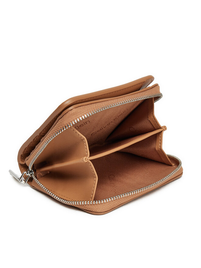 Calvin Klein Majhna ženska denarnica Calvin Klein K60K611937 Rjava