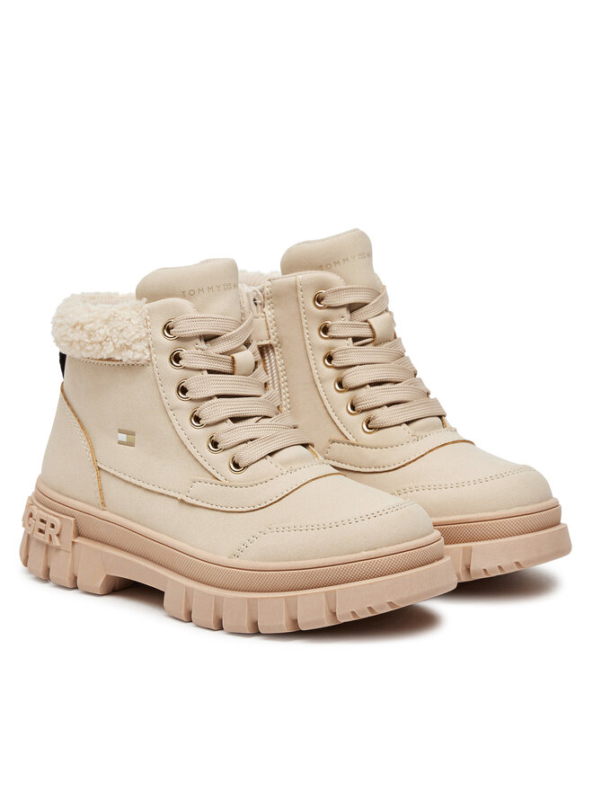 Tommy Hilfiger Botas Tommy Hilfiger Lace-Up Bootie T1A5-33597-1628 S Beis