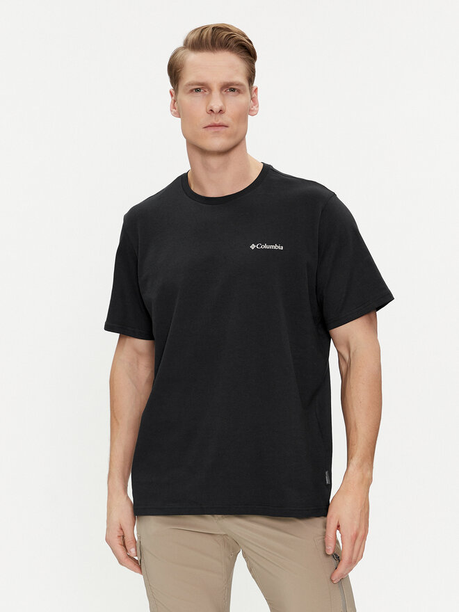 Columbia Columbia T-Shirt Explorers Canyon™ 2036451 Schwarz Regular Fit