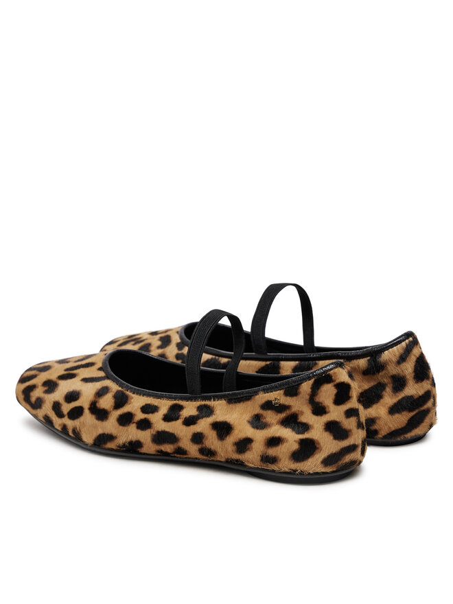 Tory Burch Baleriny Tory Burch Runway Ballet 165476 Brązowy