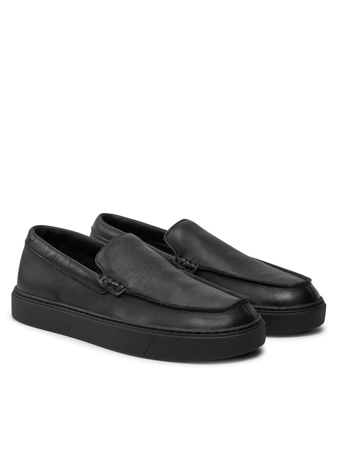 Calvin Klein Półbuty Calvin Klein Moccasin Lth HM0HM01793 Czarny