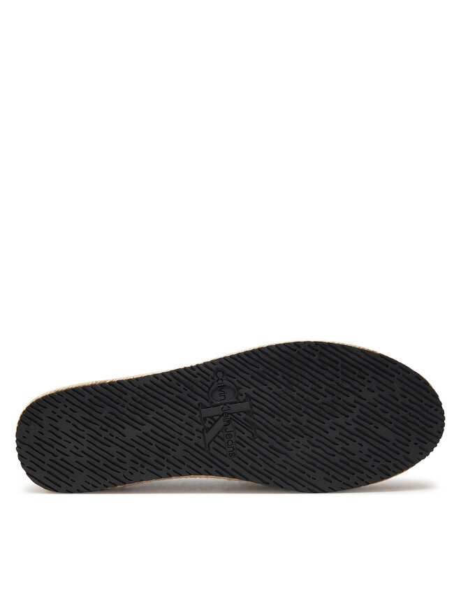 Calvin Klein Jeans Еспадрили Calvin Klein Jeans Platform Espadrille Uc YW0YW01377 Черен
