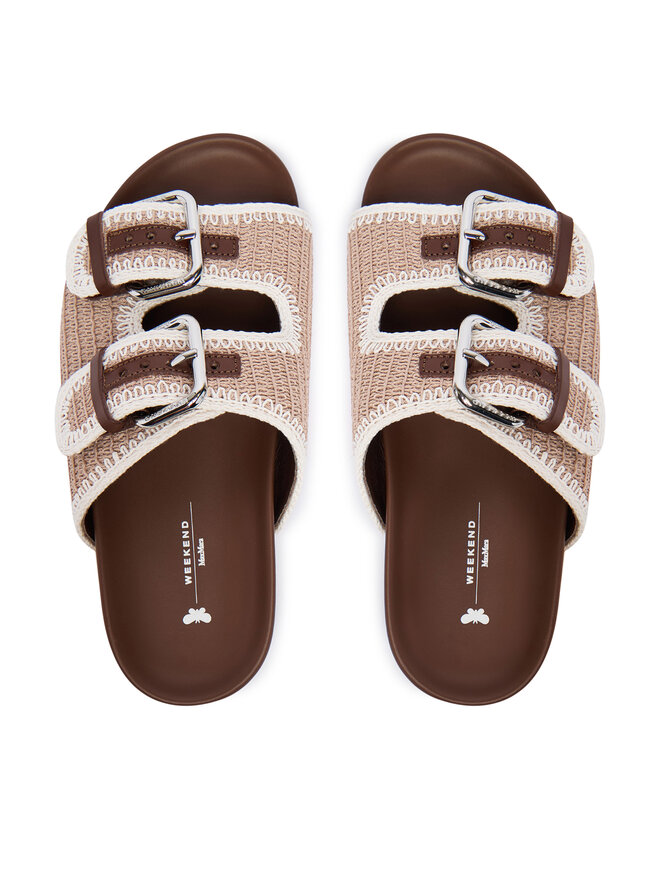 Weekend Max Mara Шльопанці Weekend Max Mara 2615521055600 Бежевий