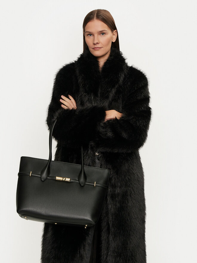 Furla Torebka Furla Goccia Nera WB01497 BX3104 O6000 Czarny