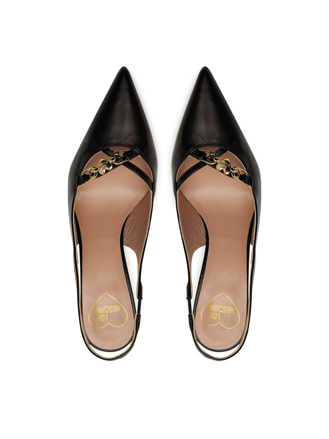 LOVE MOSCHINO Sandale LOVE MOSCHINO JA10079G1MIA0000 Negru