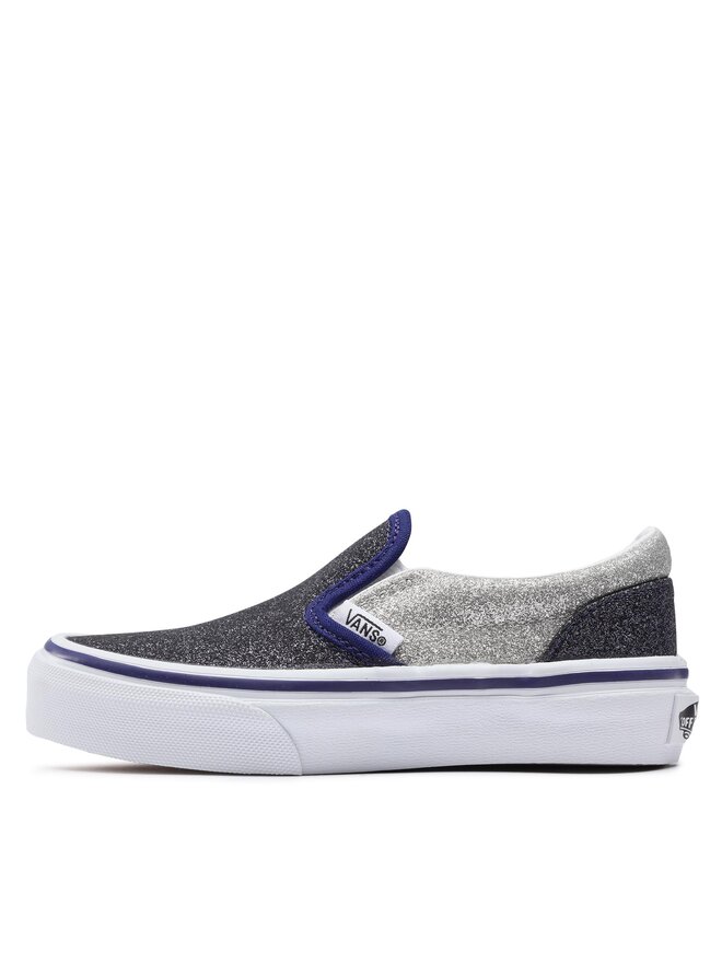 Vans Sneakers aus Stoff Vans Uy Classic Slip-On VN0005WWSXN1 Silberfarben