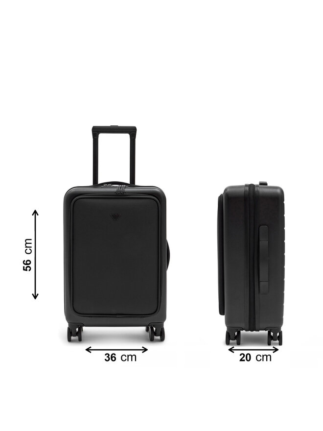 Emporio Armani Kabinový kufr Emporio Armani Y4Q367 Y138E 81072 Černá
