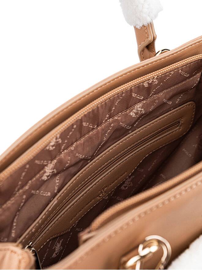 Beverly Hills Polo Club Handtasche Beverly Hills Polo Club BHPC-B-001-06 Braun