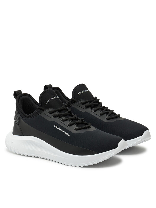 Calvin Klein Jeans Сникърси Calvin Klein Jeans Eva Runner Low Inst Hb YM0YM01170 Черен
