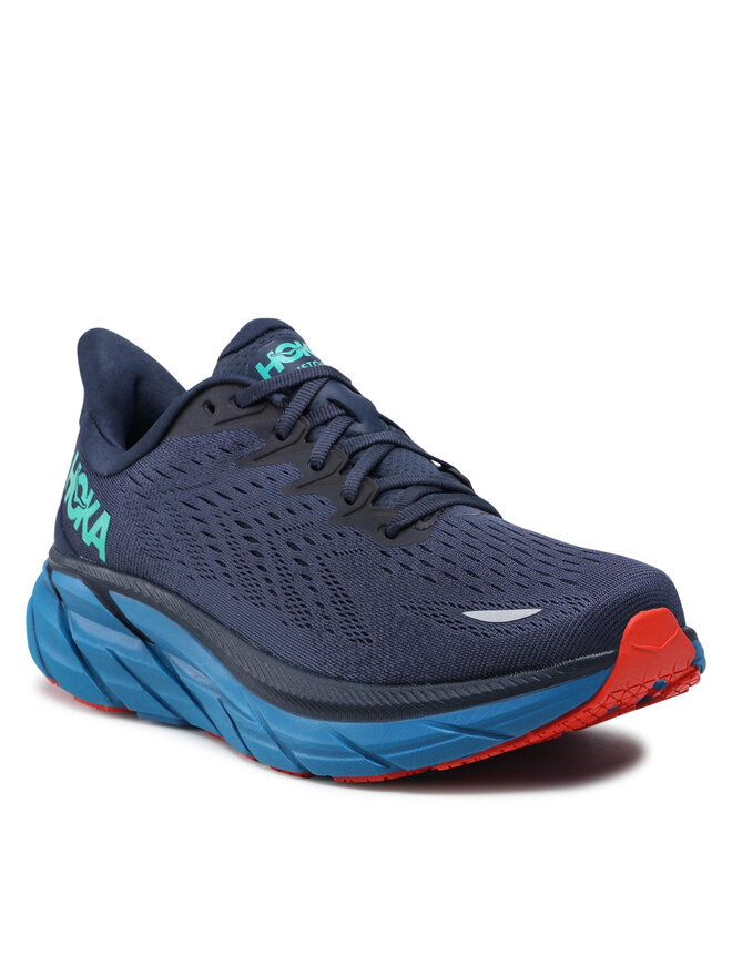 Hoka Παπούτσια για Τρέξιμο Hoka M Clifton 8 Wide 1121374 Σκούρο μπλε