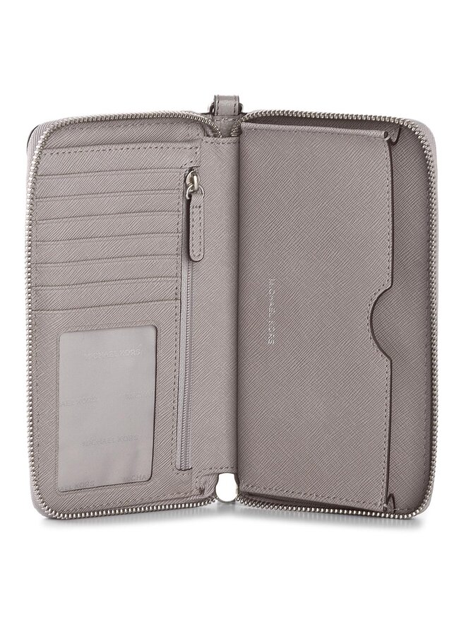 MICHAEL Michael Kors Μεγάλο Πορτοφόλι Γυναικείο MICHAEL Michael Kors Mercer 32F6SM9E3L Γκρι