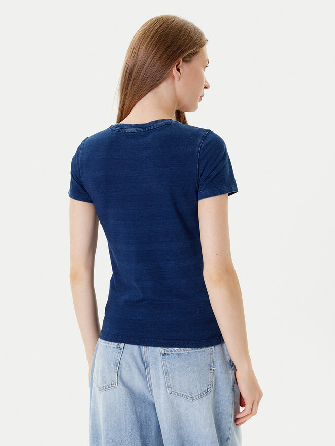 Guess Jeans Guess Jeans Camiseta W5GI41 KCTL1 Azul marino Slim Fit