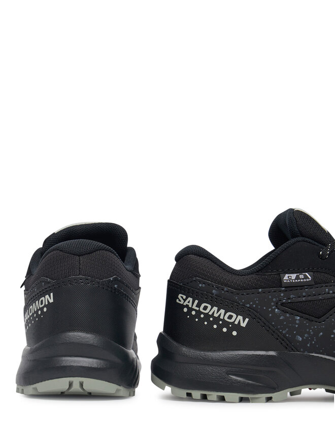 Salomon Trekingová obuv Salomon Outway Climasalomon™ Waterproof L47734100 Čierna