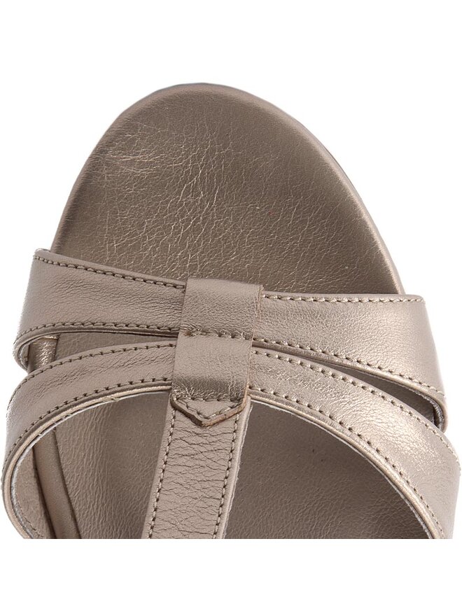 Edeo Sandalen Edeo 3088-811 Goldfarben