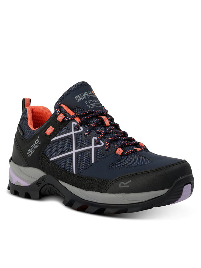 Regatta Botas de trekking Regatta LadySamarisIIILow RWF835 Azul marino