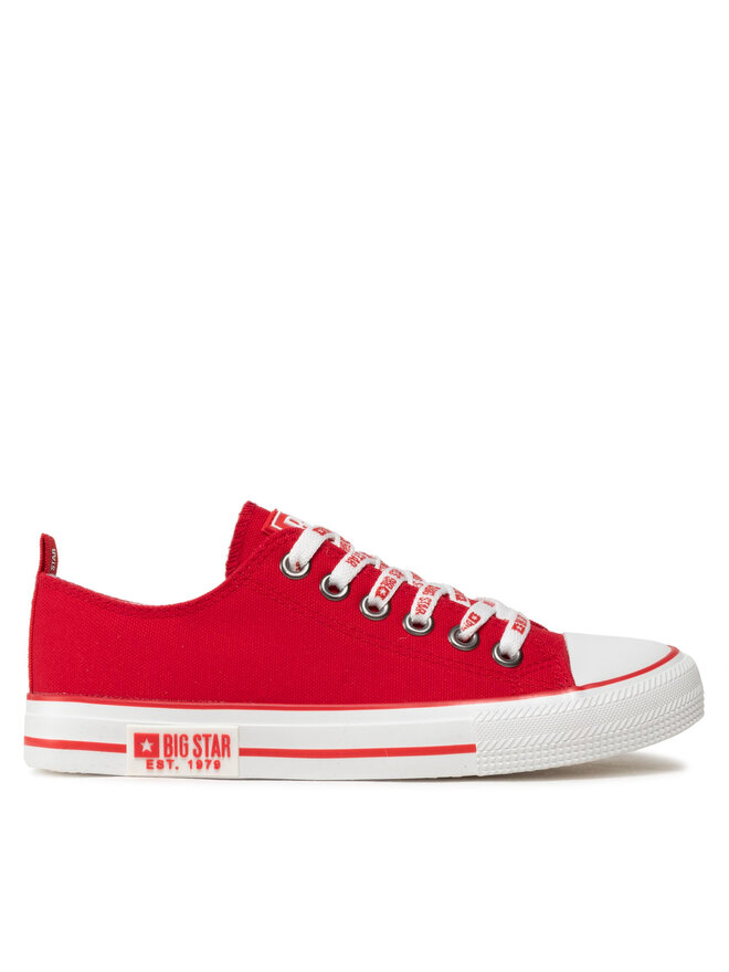 Big Star Shoes Trampki Big Star Shoes KK274104 Czerwony