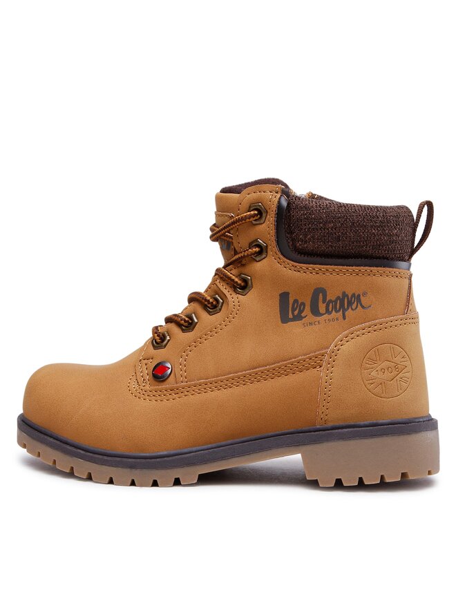 Lee Cooper Schnürstiefeletten Lee Cooper LCJ-22-01-1490K Braun