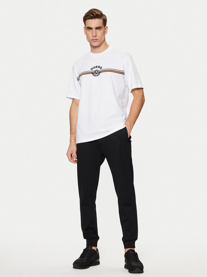 Guess Guess Camiseta Z5RI02 I3Z14 Blanco Regular Fit