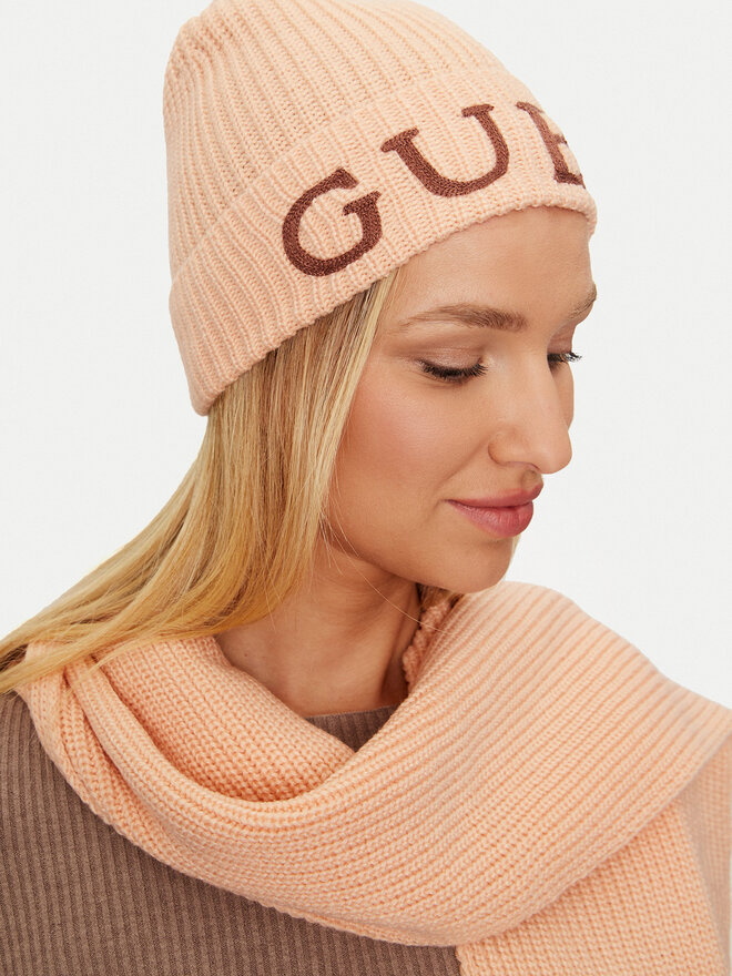 Guess Set berretto e sciarpa Guess GFBOXW P4402 Rosa