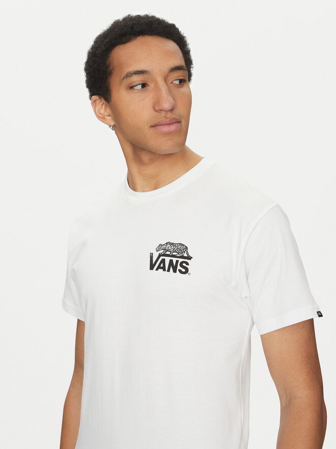 Vans Vans Camiseta Sneaky VN000M3Y Blanco Regular Fit