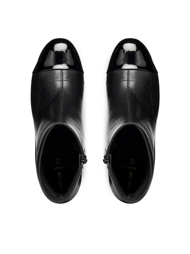 Geox Stivaletti Geox D Virnilisa 65 D56YYA 0TUHH C9999 Nero