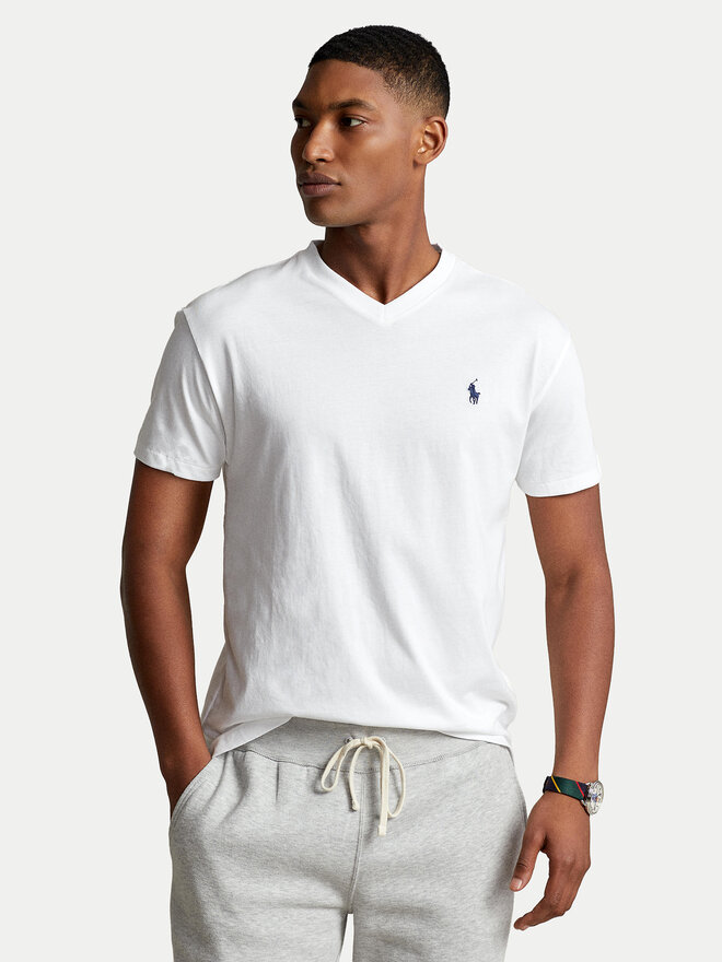 Polo Ralph Lauren Polo Ralph Lauren T-Shirt 710708261 Λευκό Classic Fit