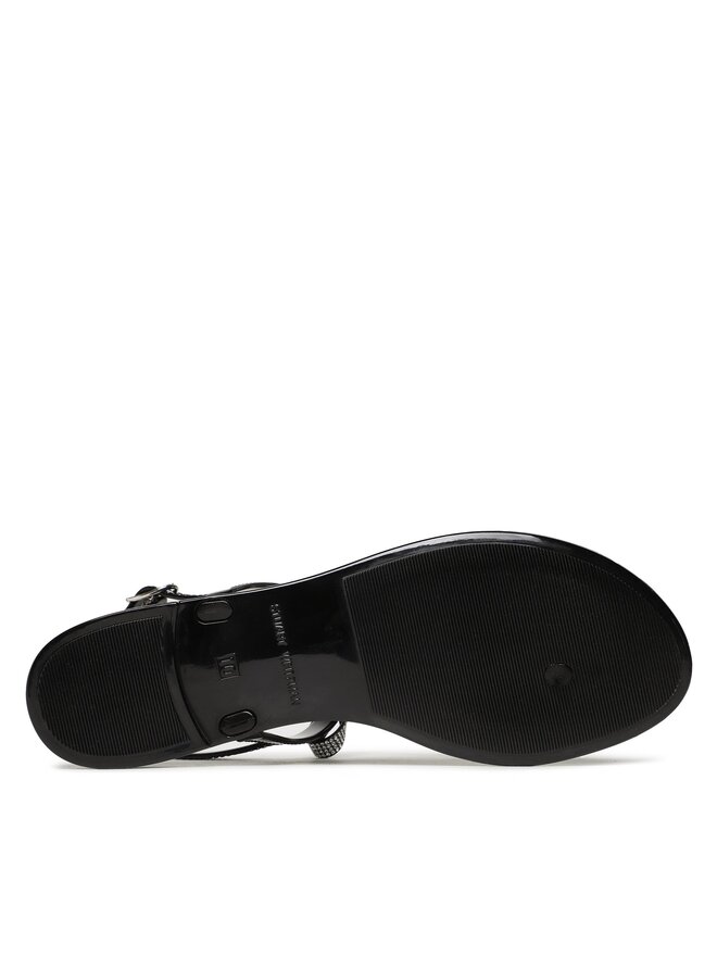 Stuart Weitzman Sandale Stuart Weitzman Sw Bow Jelly Sandal SW359 Negru