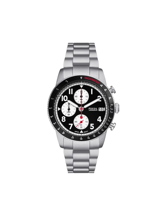 Fossil Годинник Fossil Sport Tourer FS6045 Срібний