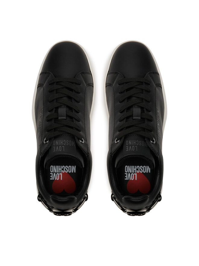 LOVE MOSCHINO Sneakersy LOVE MOSCHINO JA15394G1MIA000A Czarny